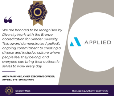 Applied Systems Awarded Bronze Diversity Mark Accreditation