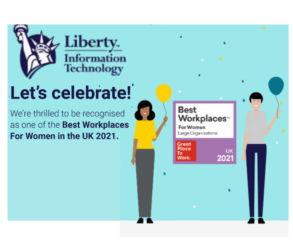 Diversity Mark Signatory Liberty IT Ranked Third in Great Place to Work UK