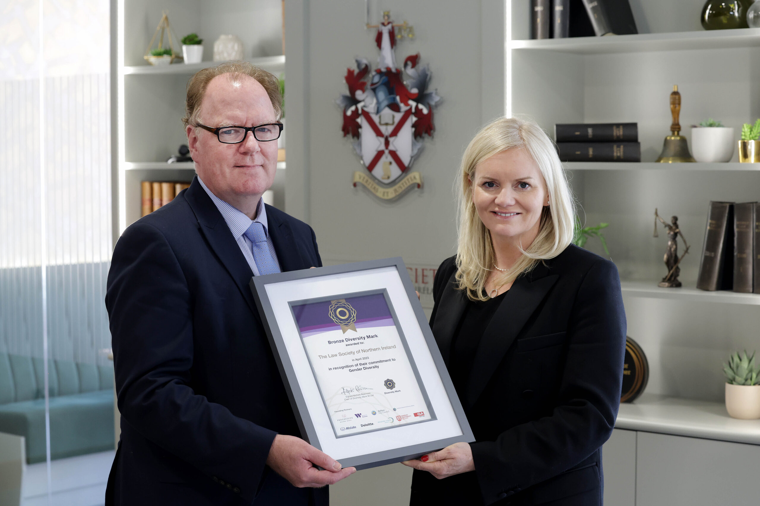 Law Society NI awarded Bronze Diversity Mark