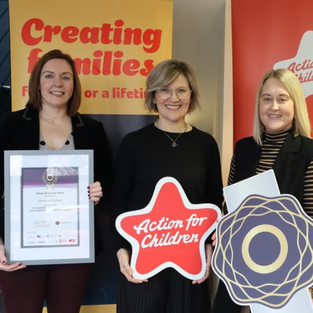 Action for Children Awarded Silver Diversity Mark Accreditation